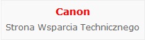 Canon - Strona Wsparcia Technicznego