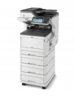 OKI MC873DNV - Kolorowe urządzenie ledowe A3, drukarka, kopiarka, skaner, faks.