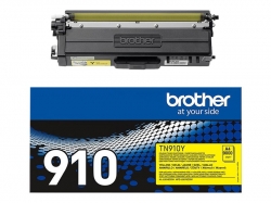 Brother TN-910Y | Oryginalny toner yellow do 9 000 stron (zgodnie z normą ISO/IEC 19798)